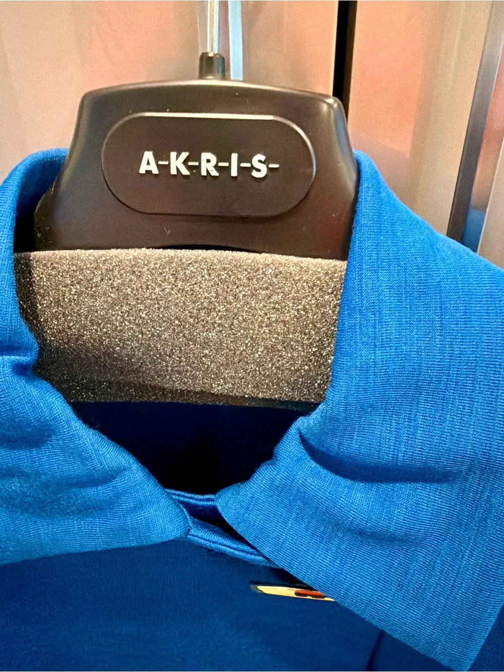 Akris Electric Blue Polo-Style Top - Picture 8 of 8